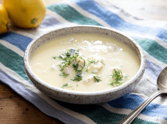 sopa de pollo