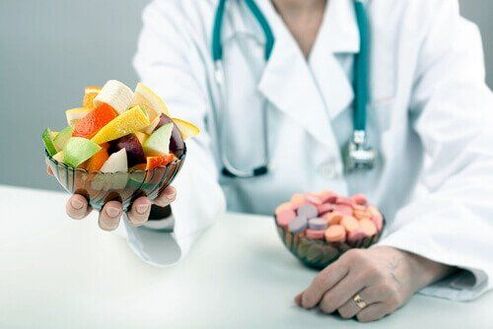 Consulta con un nutricionista para adelgazar. 